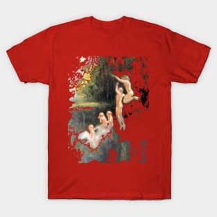 Young cliff divers T-Shirt